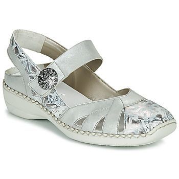 KYLIAN  women's Sandals in Silver. Sizes available:5,6