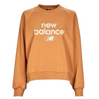 Essentials Graphic Crew French Terry Fleece Sweatshirt  women's Sweatshirt in Orange