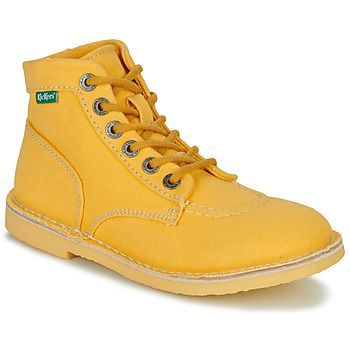 KICK LEGEND  women's Mid Boots in Yellow