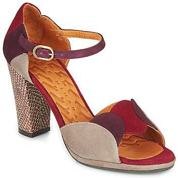 ADAIR  women's Sandals in Bordeaux. Sizes available:3,4,5,6,7,8,9,2