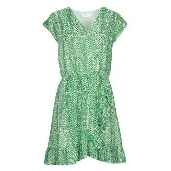 DYANI RO W  women's Dress in Green