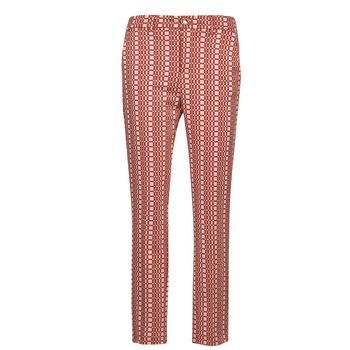 PANT CHINO  women's Trousers in Red