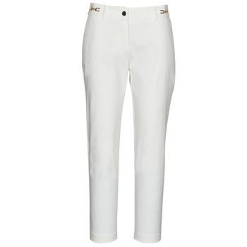 PRAZY  women's Trousers in White