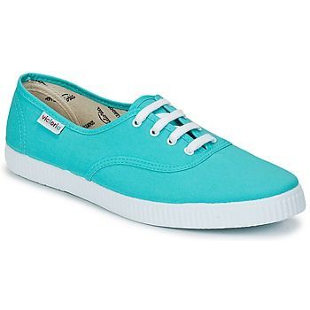6613  women's Shoes (Trainers) in Green