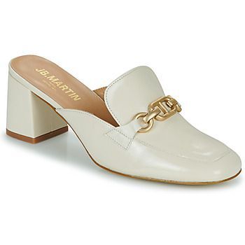 VALENCIA  women's Mules / Casual Shoes in White