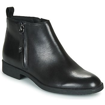 JAYLON  women's Low Ankle Boots in Black. Sizes available:3,5,6