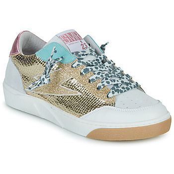 TALINE-9339  women's Shoes (Trainers) in Gold