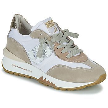 MANTCH-7030  women's Shoes (Trainers) in Beige