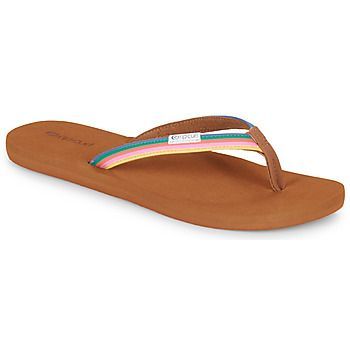 FREEDOM  women's Flip flops / Sandals (Shoes) in Brown