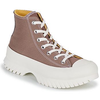 CHUCK TAYLOR ALL STAR LUGGED 2.0 PLATFORM DENIM FASHION HI  women's Shoes (High-top Trainers) in Brown