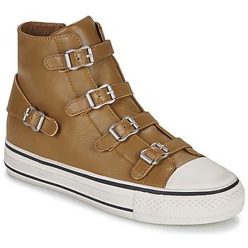 VIRGIN  women's Shoes (High-top Trainers) in Brown