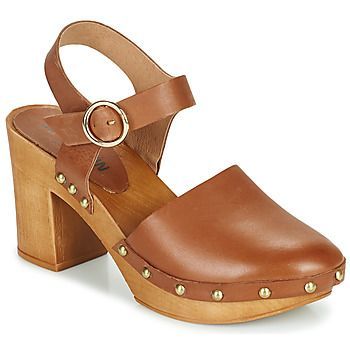 BAVARDE  women's Clogs (Shoes) in Brown
