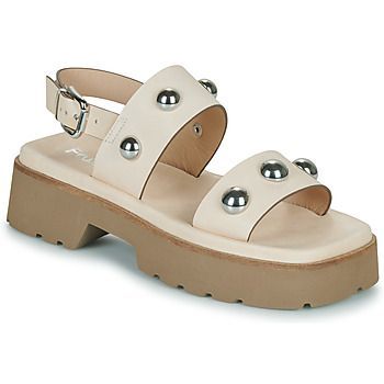 7935-087-GOMMA-TEXARO-YARROW  women's Sandals in Beige
