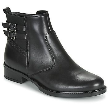 CARLIN  women's Mid Boots in Black. Sizes available:3.5,4,5,6,6.5