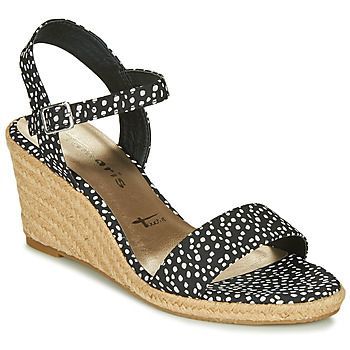 LIVIA  women's Sandals in Black. Sizes available:3.5,5,6.5