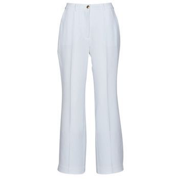 ZOE PANT  women's Trousers in White