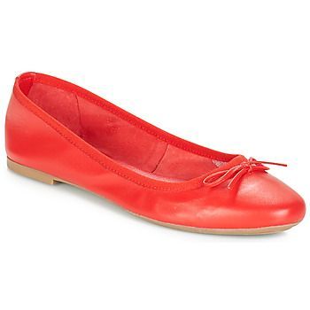 PIETRA  women's Shoes (Pumps / Ballerinas) in Red. Sizes available:3.5,4,6.5,2.5