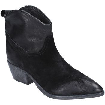 BD809 1CW313 VINTAGE  women's Low Ankle Boots in Black