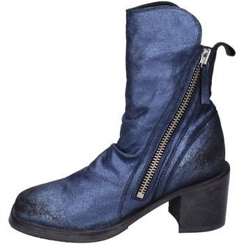 BD819 1CW343 VINTAGE  women's Low Ankle Boots in Blue