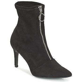 FIRE  women's Low Ankle Boots in Black. Sizes available:5,6,6.5
