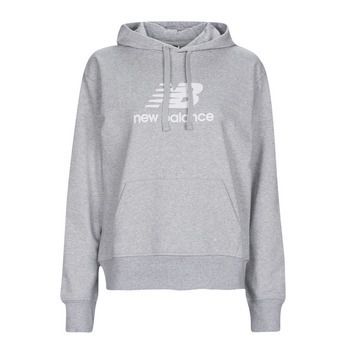 Essentials Stacked Logo Hoodie  women's Sweatshirt in Grey