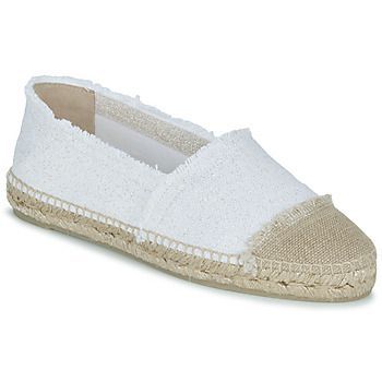 KAMPALA  women's Espadrilles / Casual Shoes in White