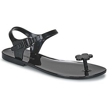 YAMA HIBISCUS  women's Flip flops / Sandals (Shoes) in Black