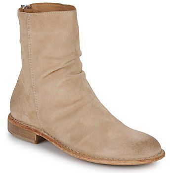 MINSK  women's Mid Boots in Beige