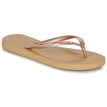 SCRIPT WAVE  women's Flip flops / Sandals (Shoes) in Pink