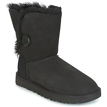 BAILEY BUTTON II  women's Mid Boots in Black. Sizes available:3,4,3.5,4.5,7.5