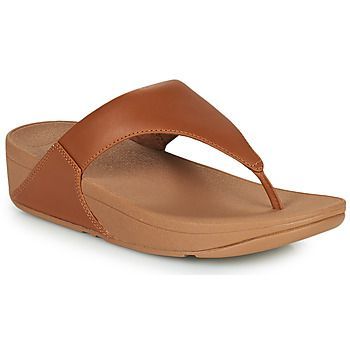 LULU LEATHER TOEPOST  women's Flip flops / Sandals (Shoes) in Brown