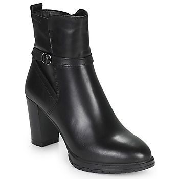 TETAS  women's Low Ankle Boots in Black. Sizes available:3.5,4,5,6,6.5,7.5