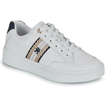 COURT SNEAKER WITH WEBBING  women's Shoes (Trainers) in White