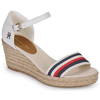 MID WEDGE CORPORATE  women's Sandals in White