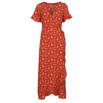 VMSAGA  women's Long Dress in Red. Sizes available:S,M,L,XL,XS