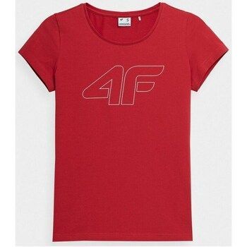 SS23TTSHF583  women's T shirt in Red