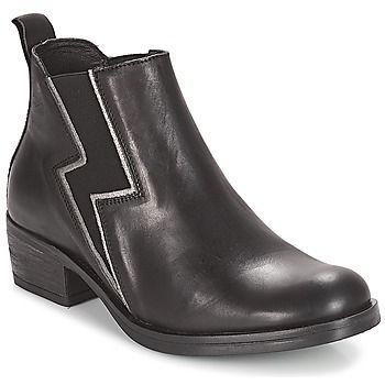 RIEMA CMR  women's Mid Boots in Black. Sizes available:3.5