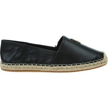 Essential Leather  women's Espadrilles / Casual Shoes in Black