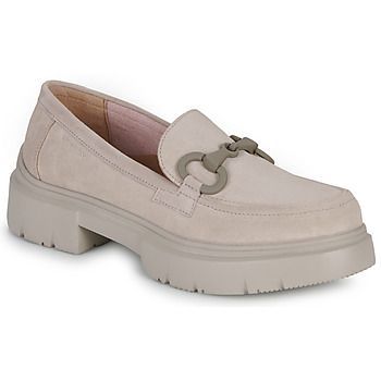 PHOEBE 16  women's Loafers / Casual Shoes in Beige