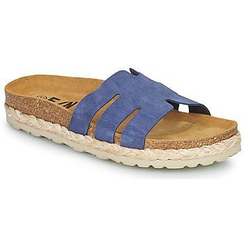 Leo  women's Mules / Casual Shoes in Blue