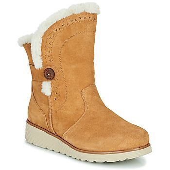 KEEPSAKES WEDGE  women's Mid Boots in Brown. Sizes available:3,4,6