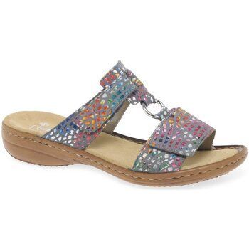 Festival Womens Casual Mules  women's Mules / Casual Shoes in Blue. Sizes available:3.5,4,5,6,6.5,7.5