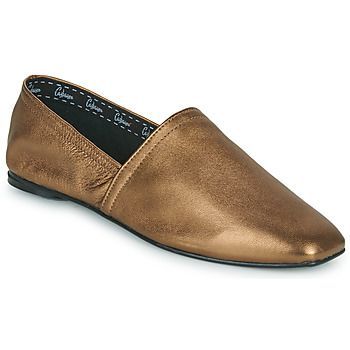 Gloria  women's Loafers / Casual Shoes in Gold