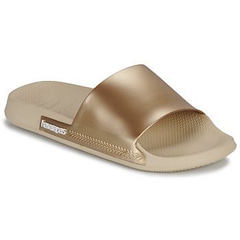 SLIDE CLASSIC METALLIC  women's Mules / Casual Shoes in Gold