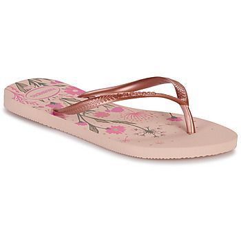 SLIM ORGANIC  women's Flip flops / Sandals (Shoes) in Pink