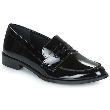 AGILE  women's Loafers / Casual Shoes in Black