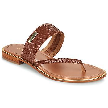 HONIT  women's Flip flops / Sandals (Shoes) in Brown