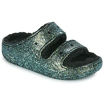 Classic Cozzzy Glitter Sandal  women's Mules / Casual Shoes in Black