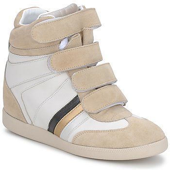TUILLERIE  women's Shoes (High-top Trainers) in White