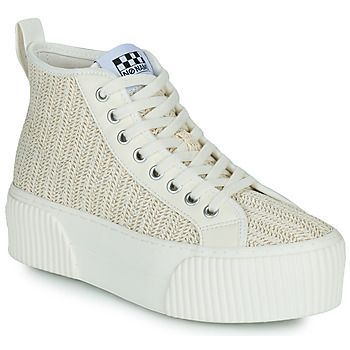 IRON MID  women's Shoes (High-top Trainers) in White